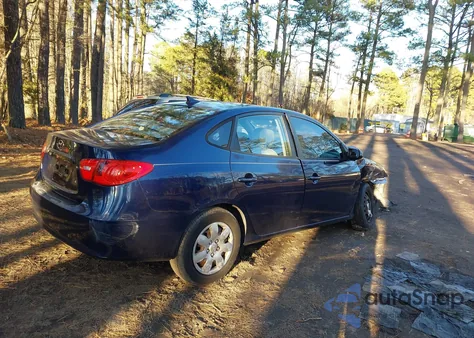 2009 Hyundai Elantra Gls from USA, damaged, VIN KMHDU46D29U712535